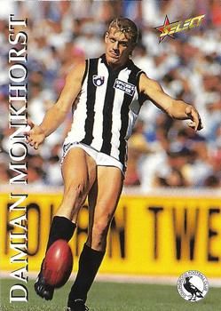 1995 Select AFL #106 Damian Monkhorst Front
